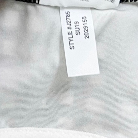 NWT J. Crew Straight Bandeau One Piece Swimsuit in Matte Gingham Print - Picture 7 of 7